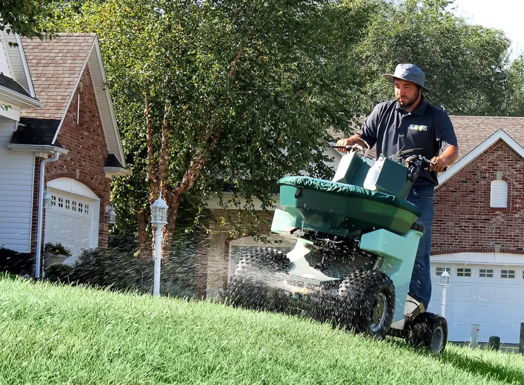 Element Turf & Outdoor Solutions - Lawn fertilizer and weed control services in Edwardsville, Illinois.