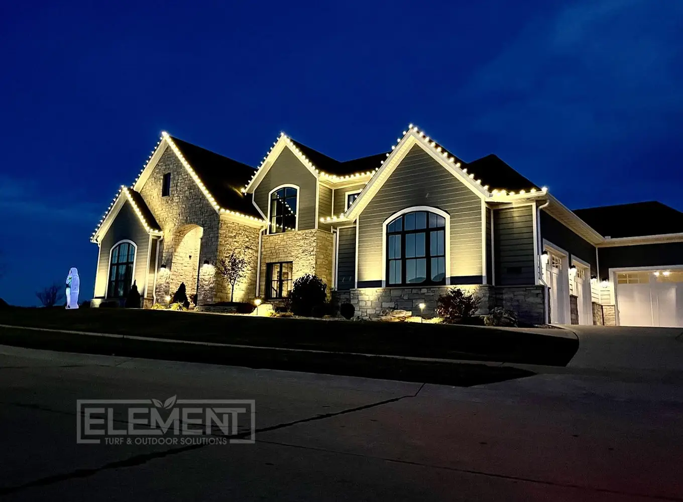 Element Turf & Outdoor Solutions - Holiday Lighting Solutions in the Alton IL area